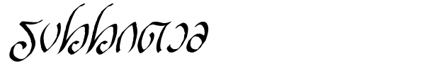 Rellanic font preview